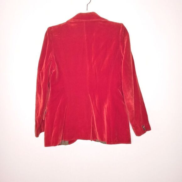 Vintage Selfridges London velvet blazer - Picture 5 of 7